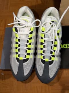 Nike AirMax95 イエローグラデ 2025 中古 靴下毛玉有り - メルカリ