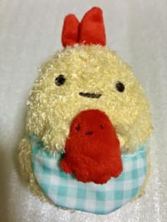 Sumikko Gurashi Sumikko Bento Shrimp Tempura Tail Plush Toy