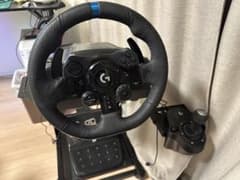 Logicool G923 ハンコン＋スタンドセット（日本用変換プラグ付 