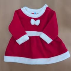 ecrue des jolie ベビー サンタ ワンピース 70cmのサムネイル