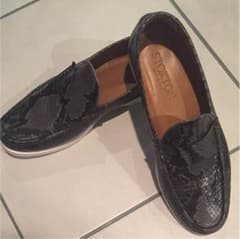 【美品】ナノユニバース購入 パイソンローファーのサムネイル