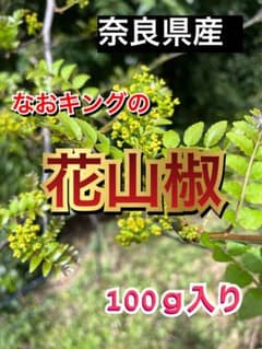 なおキングの花山椒 花山椒 100ｇ 無農薬 なおキングの花山椒 花山椒 100g 無農薬 - メルカリ