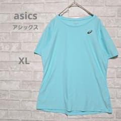 アシックス 半袖Tシャツ XL レディース 水色 ランニング トレーニングウェアのサムネイル