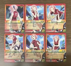 NARUTO ナルト カードゲーム 春野サクラ 6枚セット - メルカリ