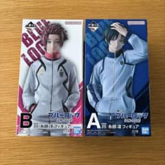 糸師冴 糸師凛 一番くじ 決戦の覚悟 フィギュア 冴 未開封品 凛は開封品