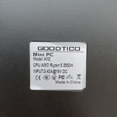 GOODTICO Mini PC Ryzen 5 3550H NVMeメモリなし - メルカリ