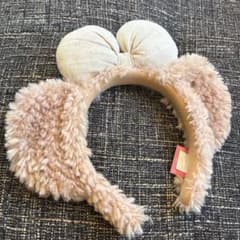 耳付きカチューシャ ベージュのサムネイル