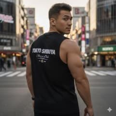 LYFT SHIBUYA限定 メンズ トレーニングウェアタンクトップ リフト新品