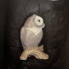 新品未使用】リヤドロ 幸福のフクロウ 正規品 箱付き 置物 陶器 LLADRO