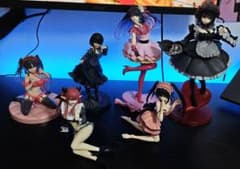 人気アニメ フィギュア6体まとめ売り 時崎狂三 海夢 星野アイ - メルカリ