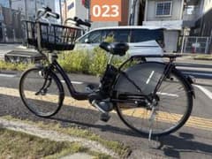 023 中古 Panasonic電動アシスト自転車　8.9Ah3点灯　大阪 023 中古 Panasonic電動アシスト自転車 8.9Ah3点灯 大阪 - メルカリ