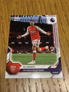 Topps NOW カイ ハヴァーツ アーセナルのサムネイル