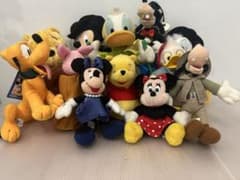 ディズニー ぬいぐるみ 12体まとめ売り ミッキー ミニー プーさんのサムネイル