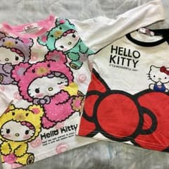 100cm♡Kitty♡ロンT♡２枚SETのサムネイル