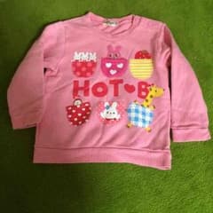 Hot.B トレーナー 女の子 90㎝のサムネイル
