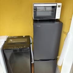 3点 25年製 TOSHIBA 冷蔵庫 153ℓ ニトリ洗濯機 電子レンジ - メルカリ