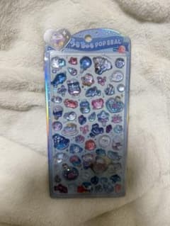 うるちゅるポップシール　うみ　クラックス　ボンボンドロップシールのサムネイル