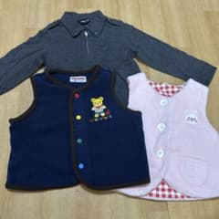 MIKIHOUSE ベビーベストのサムネイル