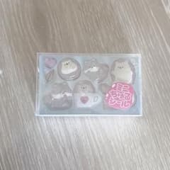 【新品】GIGO限定 ミニちゅるシール うるちゅるミニシール ハリネズミ×リス
