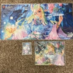 MTG マジック大戦祭 花を手入れする者 プレイマット BOX ローダー