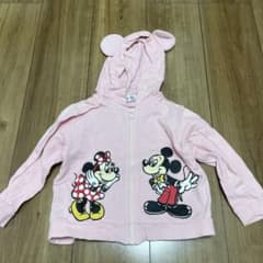 ディズニー　Disney ミニー フード付きパーカー 90のサムネイル