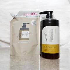お買い得❗cocone クレイクリームシャンプーモイストボトル 詰め替え