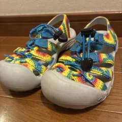 KEEN キッズ サンダル タイダイ柄 12cm
