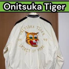 ✨激レア オニツカタイガー、阪神・淡路大震災復興15周年祈念 スカジャン L 激レア】オニツカタイガー スカジャン 阪神淡路大震災復興記念モデル L