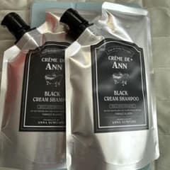 CRÈME DE ANN BLACK CREAM SHAMPOO 2個400g - メルカリ