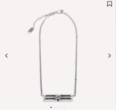 BALENCIAGA BB ICON ネックレス シルバーのサムネイル