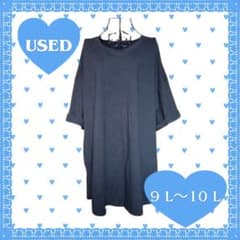 【お値下げ中】【No.70】VネックTシャツ：9L〜10L 大きいサイズのサムネイル