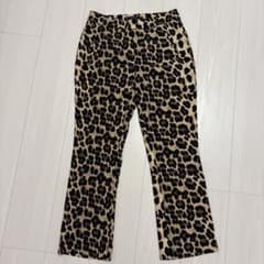 ZARA BASIC レオパード柄パンツのサムネイル