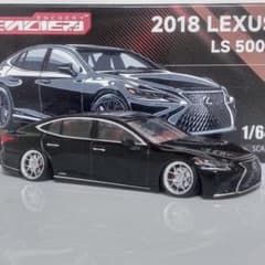 よっちゃんさん専用 1/64 LEXUS LS500h 改 ブラック - メルカリ