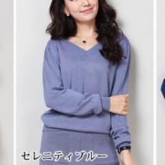Vネック☆薄手ニットのサムネイル