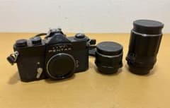 【動作未確認】PENTAX SL黒＋SMC55/1.8＋135/3.5セット 動作未確認】PENTAX SL黒＋SMC55/1.8＋135/3.5セット - メルカリ