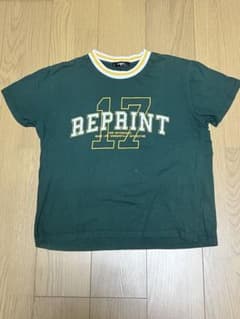 R.PRINT リンガーTシャツ グリーンのサムネイル