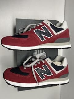 New Balance ML574 EH2 27.5cm レッド ネイビーのサムネイル