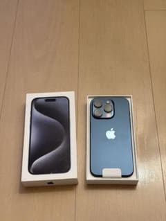 Apple iPhone 15Pro ブルーチタニウムのサムネイル