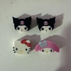 サンリオ キャラクター 消しゴム 4個セットのサムネイル