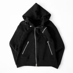 ジップアップパーカー フーディー ギミック archive グランジ - メルカリ