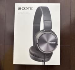 SONY ステレオヘッドホン MDR-ZX310 ブラックのサムネイル
