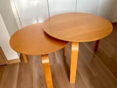 デンマーク Askman Jørgen Møller ビーチ材 ネストテーブル デンマーク Askman Jørgen Møller ビーチ材 ネストテーブル - メルカリ