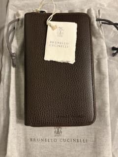 BRUNELLO CUCINELLI レザー トラベルウォレット オーガナイザー BRUNELLO CUCINELLI レザー トラベルウォレット オーガナイザー - メルカリ