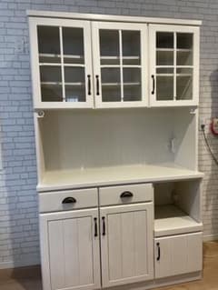 【匿名配送たのメル便】ニトリ　食器棚　ミランダ m85597135642_1.jpg?1735870108