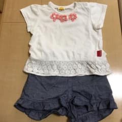 Mou Jon Jon トップスとcaldiaのショートパンツ 80センチのサムネイル