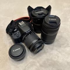 Canon デジタル一眼レフカメラ レンズ3本セットのサムネイル