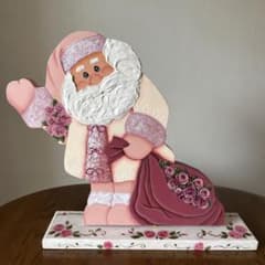 トールペイント作品【いつもサンタさんと一緒】のサムネイル
