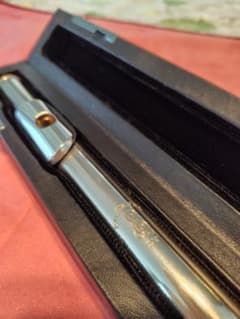 【値下げのご案内】フルート頭部管 エマニュエル ルイロットモデル ライザー14金 値下げのご案内】フルート頭部管 エマニュエル ルイロットモデル