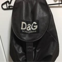 引越しセール！！DOLCE&GABBANA オールレザー リュックのサムネイル
