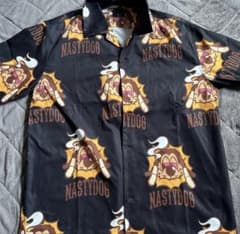 NASTY DOG アロハシャツ ブラック Lのサムネイル